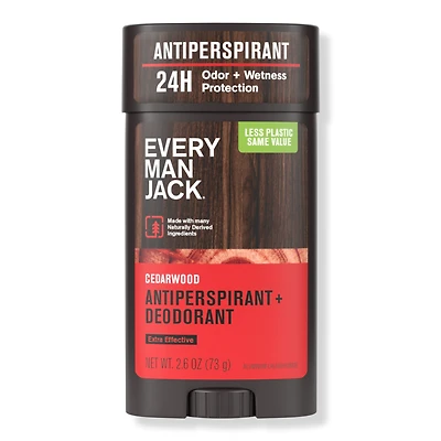 Every Man Jack Cedarwood Men's Antiperspirant Deodorant