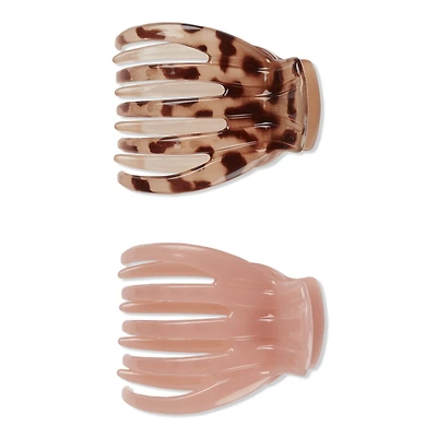 Scunci Ponytail Flat Claw Clips