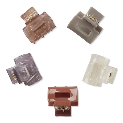 Scunci Ponytail Acrylic Claw Clips