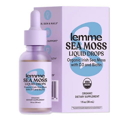Lemme Sea Moss: Irish Sea Moss Beauty Liquid Drops