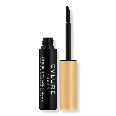 Eylure Quick Dry Eyelash Glue, Black Finish - Black