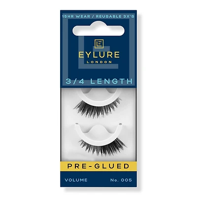 Eylure Pre-Glued 3/4Length No. 005 Eyelashes