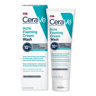 CeraVe Acne Foaming Cream Wash