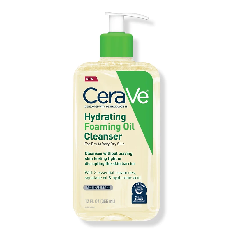 CeraVe Hydrating Foaming Oil Cleanser - oz