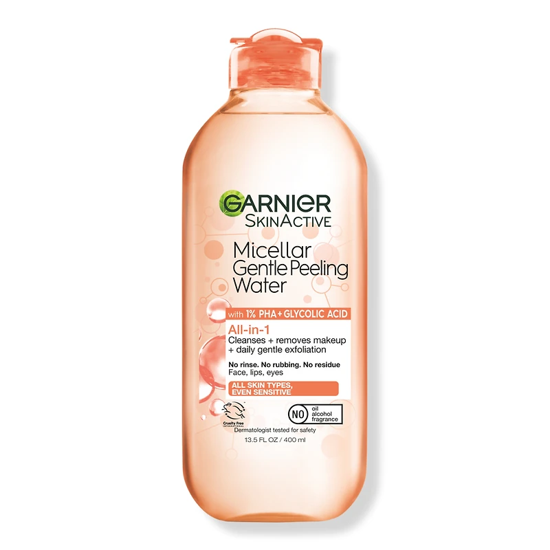 Garnier Micellar Skinactive Gentle Peeling Water with 1% PHA & Glycolic Acid