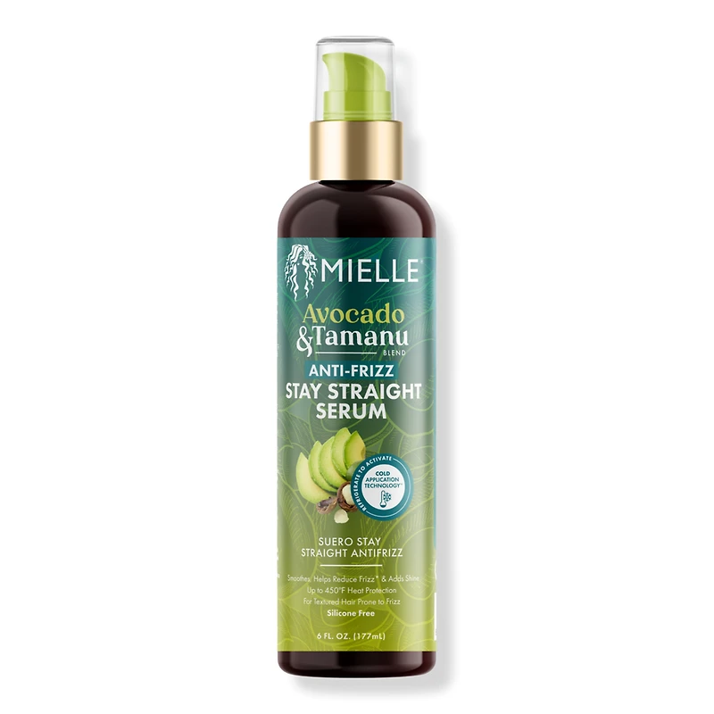 Mielle Avocado & Tamanu Anti-Frizz Stay Straight Serum