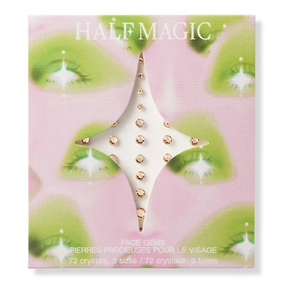 HALF MAGIC Crystalline Nude Self-Adhesive Face Gems