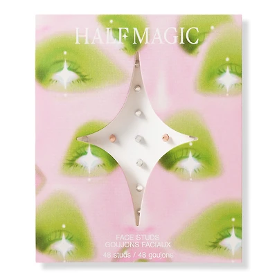 HALF MAGIC Bold Metallic Self-Adhesive Face Studs