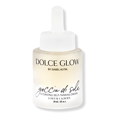 Dolce Glow Goccia di Sole Hydrating Self-Tanning Serum Drops for Face and Body