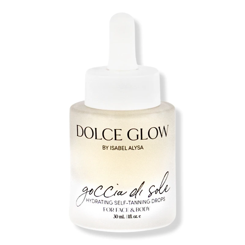 Dolce Glow Goccia di Sole Hydrating Self-Tanning Serum Drops for Face and Body