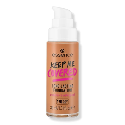 Essence Keep Me Covered Long-Lasting Foundation - Medium dark