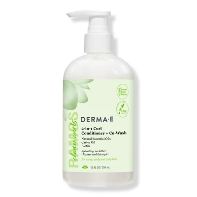 DERMA E Alba Ramos 2-In-1 Curl Conditioner + Co-Wash