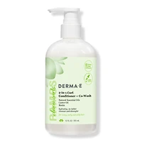 DERMA E Alba Ramos 2-In-1 Curl Conditioner + Co-Wash