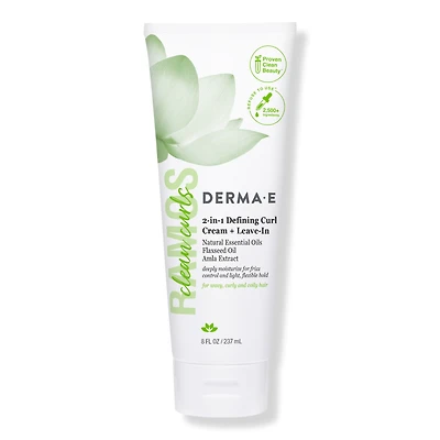 DERMA E Alba Ramos 2-In-1 Defining Curl Cream + Leave-In Treatment
