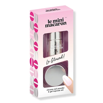 Le Mini Macaron Le Glazed! Chrome Nail Powder Set