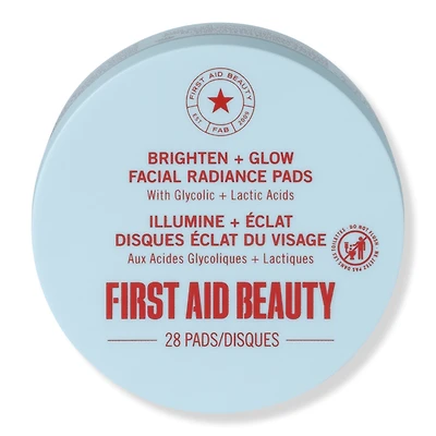 First Aid Beauty Facial Radiance Pads with Glycolic + Lactic Acids - ct