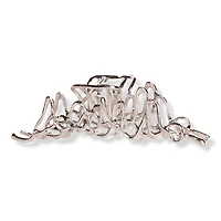 inh HAIR Chrome Claw Clip