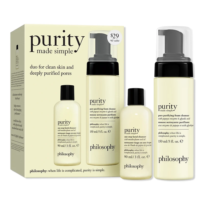 Philosophy Purity Made Simple Duo Cleansing Set