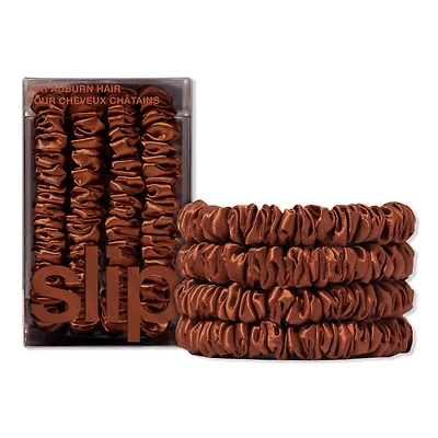 slip pure silk skinny scrunchies