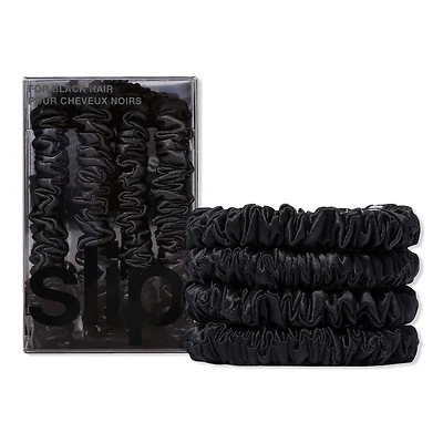 slip pure silk skinny scrunchies