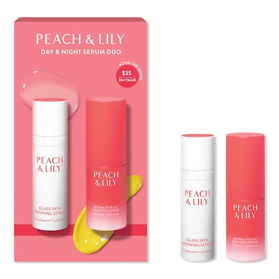 PEACH & LILY Day & Night Serum Travel Size Duo