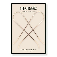 The Hair Edit Slim Chignon French Hair Pins