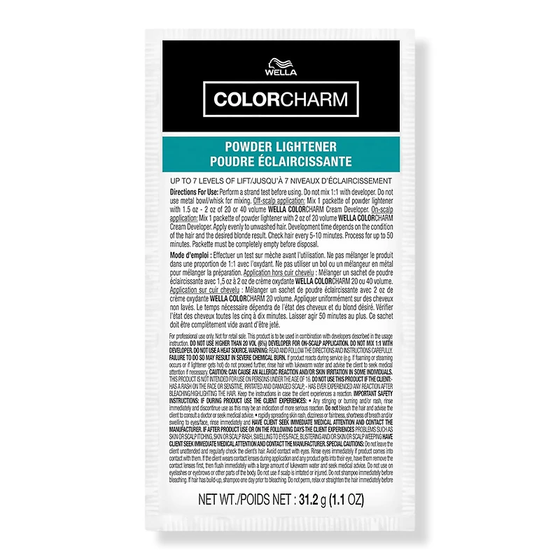 Wella Colorcharm Powder Lightener - oz