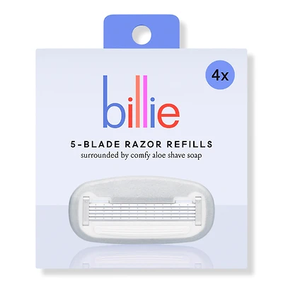 billie 5 Blade Razor Refills - ct