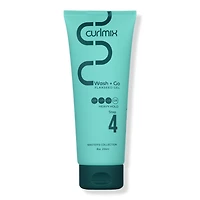 CurlMix Wash and Go Flaxseed Gel for Curly Hair - Heavy Hold