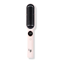 L'ange Smooth-It 2-in-1 Digital Straightening Comb - Blush