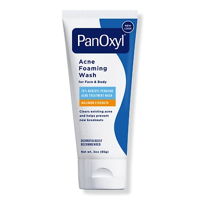 PanOxyl Acne Foaming Wash with 10% Benzoyl Peroxide - oz