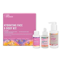 Good Molecules Hydrating Face & Body Kit