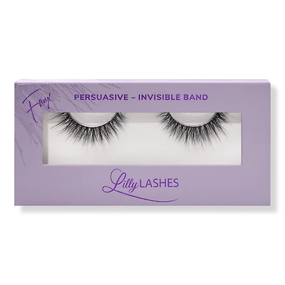 Lilly Lashes Persuasive 3D Faux Mink Sheer Band Lashes