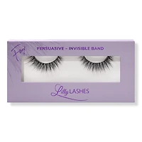 Lilly Lashes Persuasive 3D Faux Mink Sheer Band Lashes