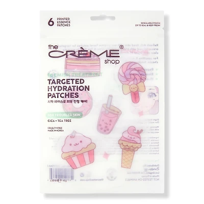 The Creme Shop Targeted Hydration Patches for Acne Prone Skin - Sweet Treats - 0.52 OZ