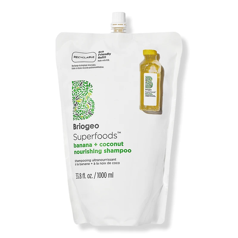 Briogeo Superfoods Banana + Coconut Nourishing Shampoo - oz