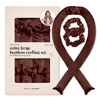 Kitsch Extra Large Heatless Curling Set Satin