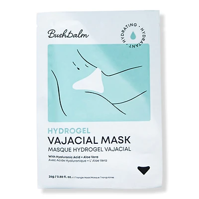 Bushbalm Hydrogel Vajacial Mask for Post Hair Removal Redness