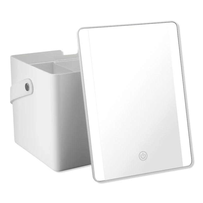 Conair LED-Lighted Mirror with Storage Box