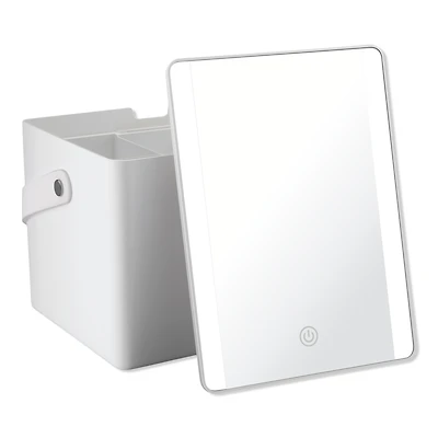 Conair LED-Lighted Mirror with Storage Box