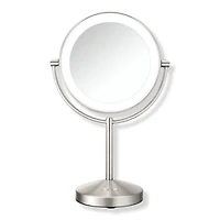 Conair Reflections 1x/10x LED Lighted Mirror Satin Nickel