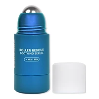 Bushbalm Roller Rescue Soothing Serum with AHA/BHA for Ingrown Hairs & Bumps 