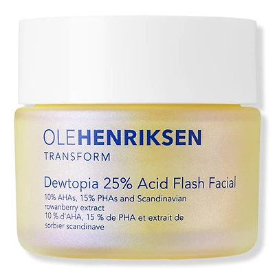 OLEHENRIKSEN Dewtopia 25% AHA + PHA Flash Facial Exfoliating Face Mask