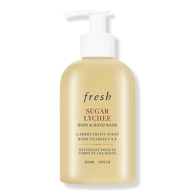 fresh Body & Hand Wash with Vitamins C & E - Sugar Lychee