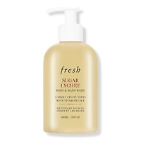 fresh Body & Hand Wash with Vitamins C & E - Sugar Lychee