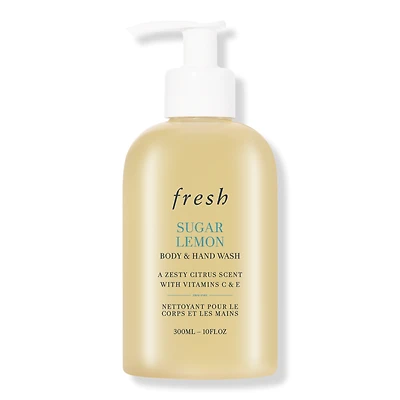 fresh Body & Hand Wash with Vitamins C & E - Sugar Lemon