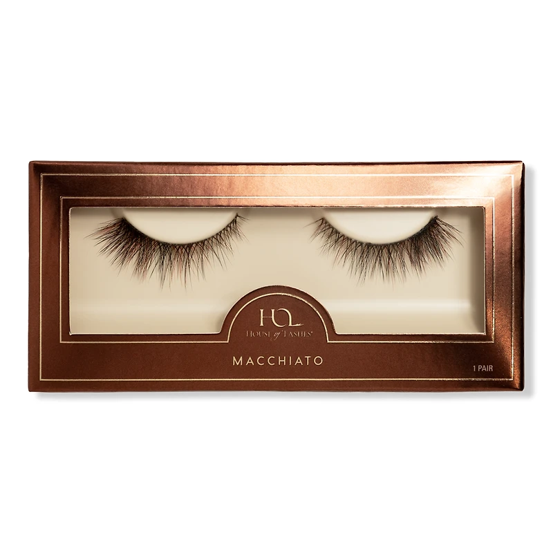 House of Lashes Macchiato Natural Volume Faux Silk False Eyelashes