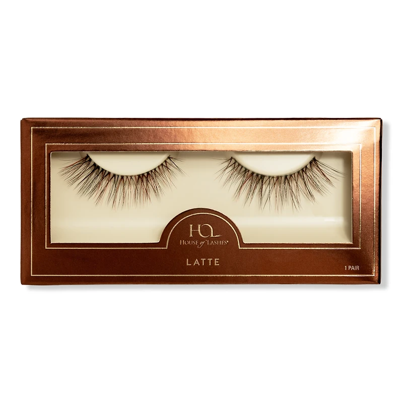 House of Lashes Latte Natural Volume Faux Silk False Eyelashes
