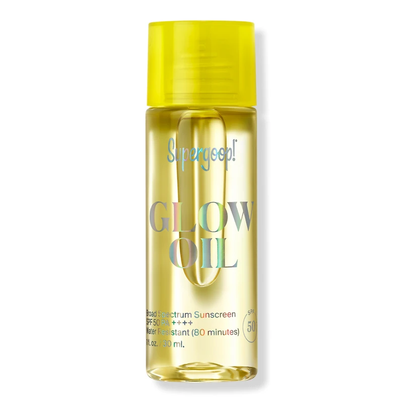 Supergoop! Travel Size Glow Oil SPF 50 Dry Body Oil Sunscreen