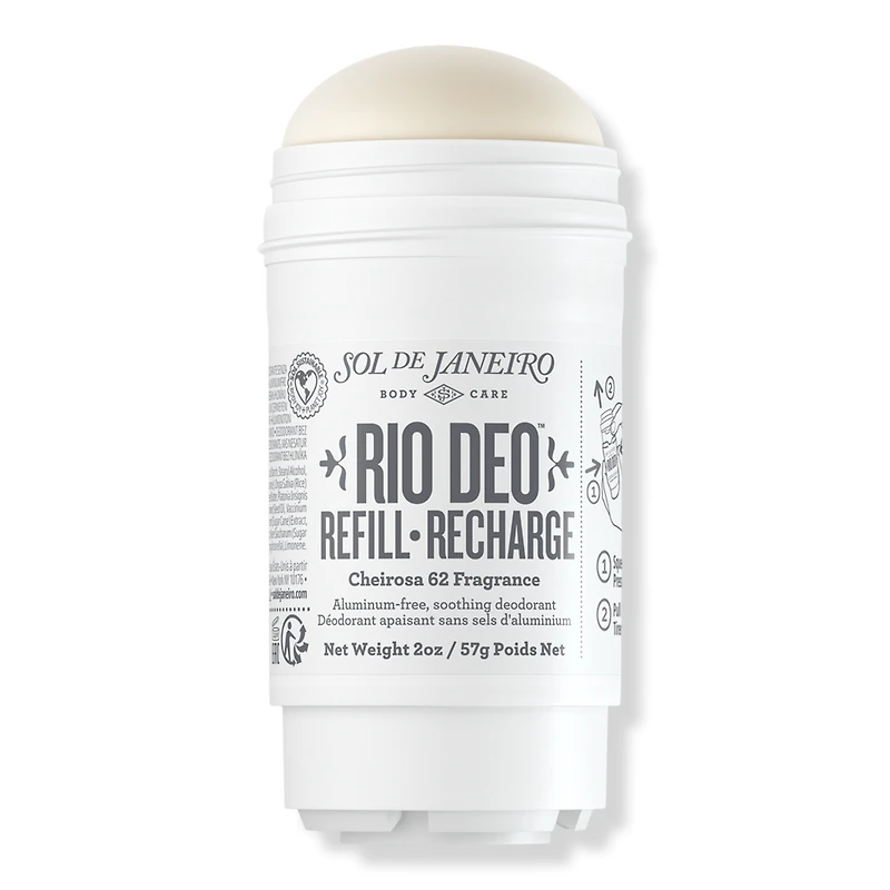 Sol de Janeiro Rio Deo Aluminum-Free Refillable Deodorant Cheirosa '62 - 2.0 oz